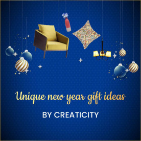Unique new year gift ideas by creaticity: greatest deals on top brands, adorable gift ideas and assured rewards
