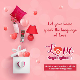 Celebrating Valentine’s 2022 at Creaticity with Our 'Love Begins at Home' Exhibit: Vast deals on Houslife, Ashley Furniture Homestore, PEPS, Rawat, @Home & more
