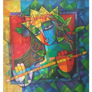 Krishna by Joydeb Chatterjee