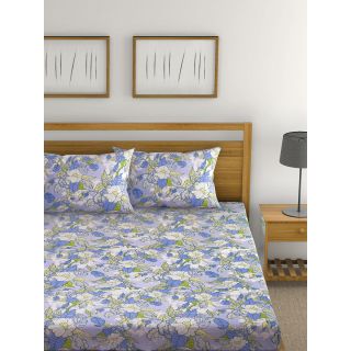 Raymond Home 104 TC Exclusive Double Bedsheet with 2 Pillow Covers-8903024938897