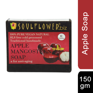 Soulflower Apple Mangosteen Soap, 150gm
