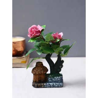 Pink Rose Home Plant for home or office décor(APL20206)