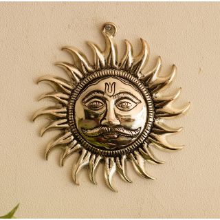 eCraftIndia Decorative Wall Hanging of Sun (AWHS500)
