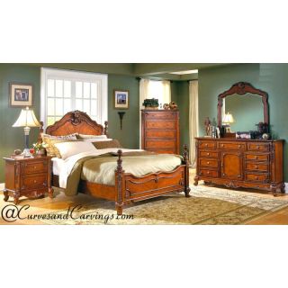 Curves & Carvings Premium Collection Bed (BED0239)