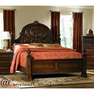 Curves & Carvings Signature Collection Bed (BED0106)