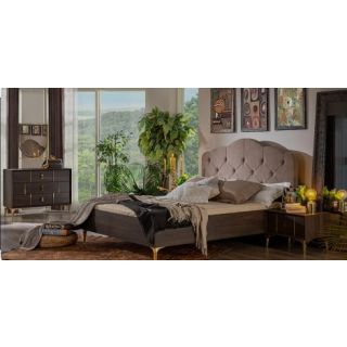 Fenton | Bed 160 CM with Storage +Headboard Aral