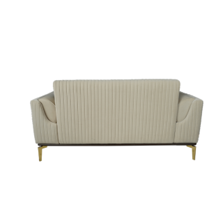 Weston Fabric 3 Seater Sofa in Beige color