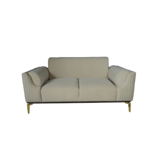 Weston Fabric 2 Seater Sofa in Beige color