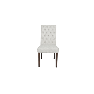 Adinton Upholstered Dining Chair with Button-Tufted Back