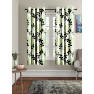 Cortina Digital Print Polyester Window Curtain Pack of 2-5FT (NEW-CCP-009-5FT-SO2)
