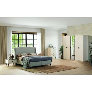 Nia 180 Cm Headboard + Base