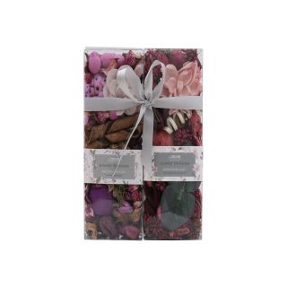 Potpourri in PVC Box -Pack of Two Lilac and Lavender Fragrance
