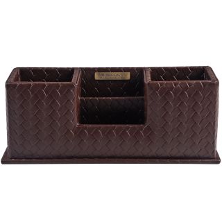 ENTWINE DESKDY IN Faux Leather (Brown)