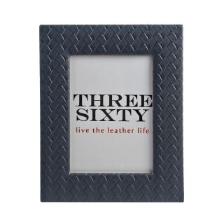 ENTWINE PHOTO FRAME IN Faux Leather (Black)