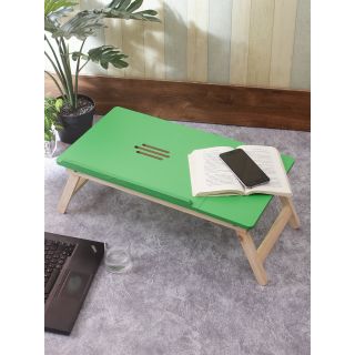 Green Portable Folding Laptop Cum Study Table