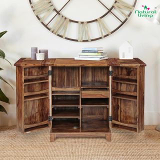 Whirl Wooden Bar Cabinet  Tuscuny