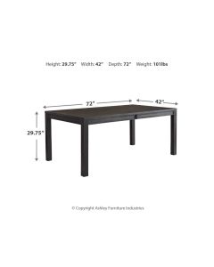 JENNATE  1 TABLE + 6 CHAIRS