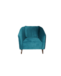 Jackson Fabric 1 Seater Sofa - Turquois