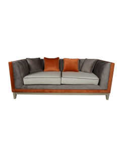 Colton New Fabric Sofa 3 Seater-Brown