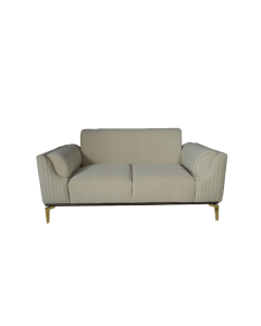 Weston Fabric 2 Seater Sofa in Beige color
