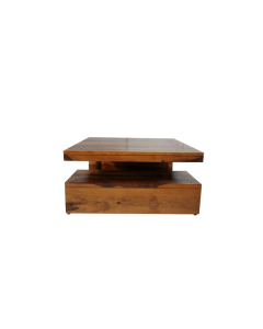 Solid wood Coffee Table With Shelf