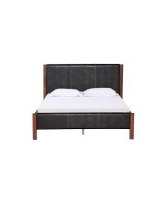 Honesty Queen Size Bed in Brown Colour