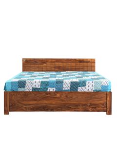 WOODEN BRUCE KING SIZE BED WITH STORAGE ( RBED0020)