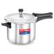 Prestige Popular Stainless Steel Straight Wall Outer Lid Pressure Cooker, 5 Litre, Silver