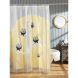 Obsessions Aspero Shower Curtain 180X200cm_Transparent Yellow (8904133611701)