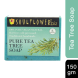 Soulflower Pure Tea Tree Soap, 150gm
