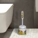 Obsessions Agua Acrylic Toiletbrush Holder (L)12.2 x (W)12.2 x (H)34.5cm_Gold (8907831025771)