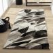 Obsessions Abstract Bedside Runner 80X150cm_Grey and Black (8907831136385)