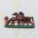eCraftIndia Set of 3 White Horses Colorful Decorative Wall Hanging (AAH506)