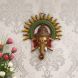 eCraftIndia Colorful Lord Ganesha with Sun Decorative Metal Wall Hanging (AGG560_CLR)