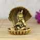 eCraftIndia Golden Bal Gopal Krishna having Makhan Decorative Showpiece (AGK507)