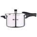 Bergner Argent Elements Triply Stainless Steel Pressure Cooker with Outer Lid, 5.5 Ltrs, Silver