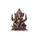 eCraftIndia Antique Finish Brass Lord Ganesha on Lotus (BGG500)
