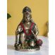 eCraftIndia Blessing Lord Hanuman Handcrafted Decorative Brass Figurine (BGH504)