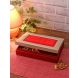 Elegant Red Wooden Gift Box
