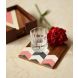 Wooden Chevron Coasters - Rose Pink