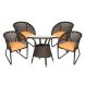 VF Paris Dining Set_4 Chair & Galen