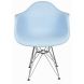 VF 196 Aqua Blue Plastic Chair