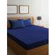 Mark Home Classic Stripes King Bed Sheet Set Navy