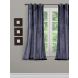 Eyda Premium Velvet Grey Color Eyelet Window Door Curtain(EWCUR43)