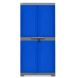 Freedom Mini Medium (FMM) Plastic Storage Cabinet in Deep Blue and Grey Colour