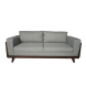 Franklin Fabric 3 Seater Sofa - Beige