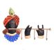 eCraftIndia Wrought Iron Lord Krishna Key Holder (ILKKH100)