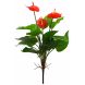 Artificial Red Color Anthurium Plant (124)