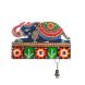 eCraftIndia Decorative Elephant Papier-Mache Wooden Keyholder (KKH539)
