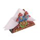 eCraftIndia Wooden Papier Mache Decorative Tissue Paper Holder (KONH503)
